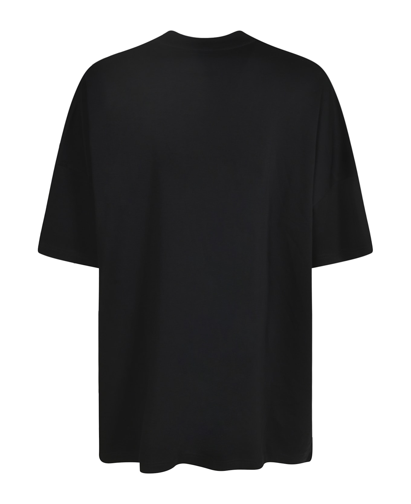Moschino Bear Logo Printed T-shirt - BLACK