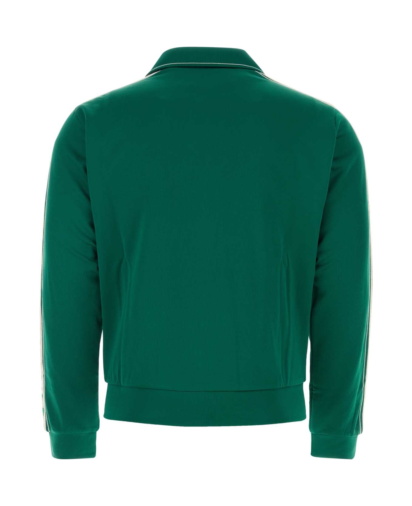 Casablanca Emerald Green Polyester Blend Sweatshirt - GREEN