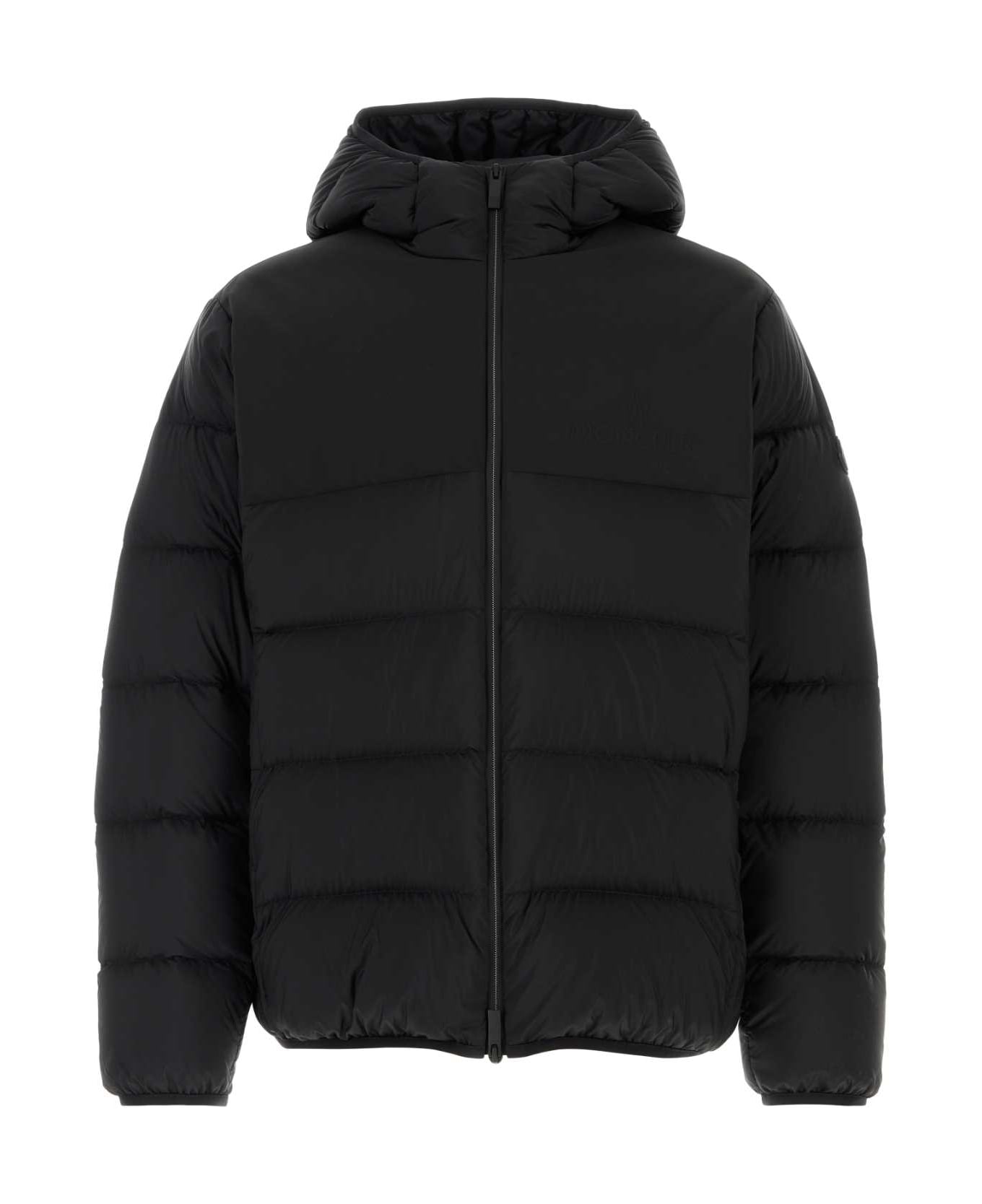 Moncler Black Nylon Veumont Down Jacket - 999