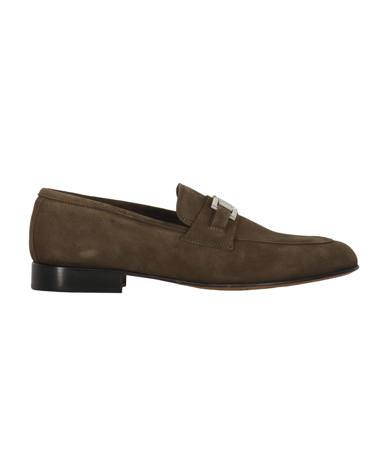 Bruno Magli Calfskin Loafers - green