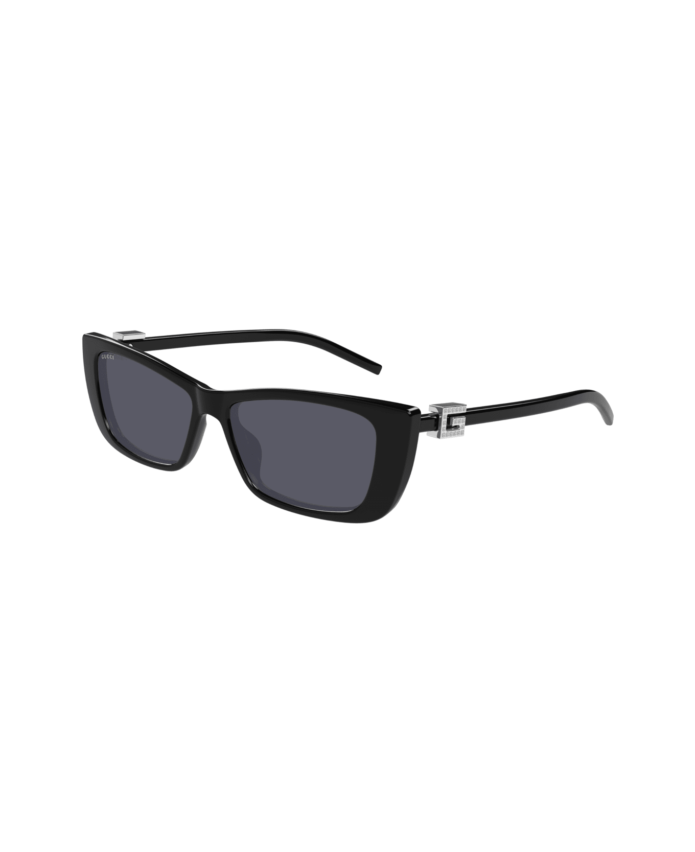 Gucci Eyewear Gucci Gg1681s Linea Gg Logo 008 Black Gray Sunglasses - Nero