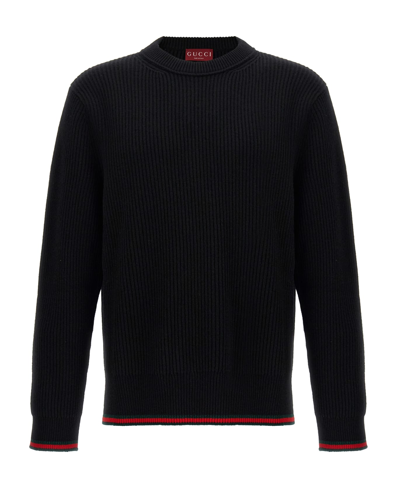 Gucci Web Tape Sweater - Black  