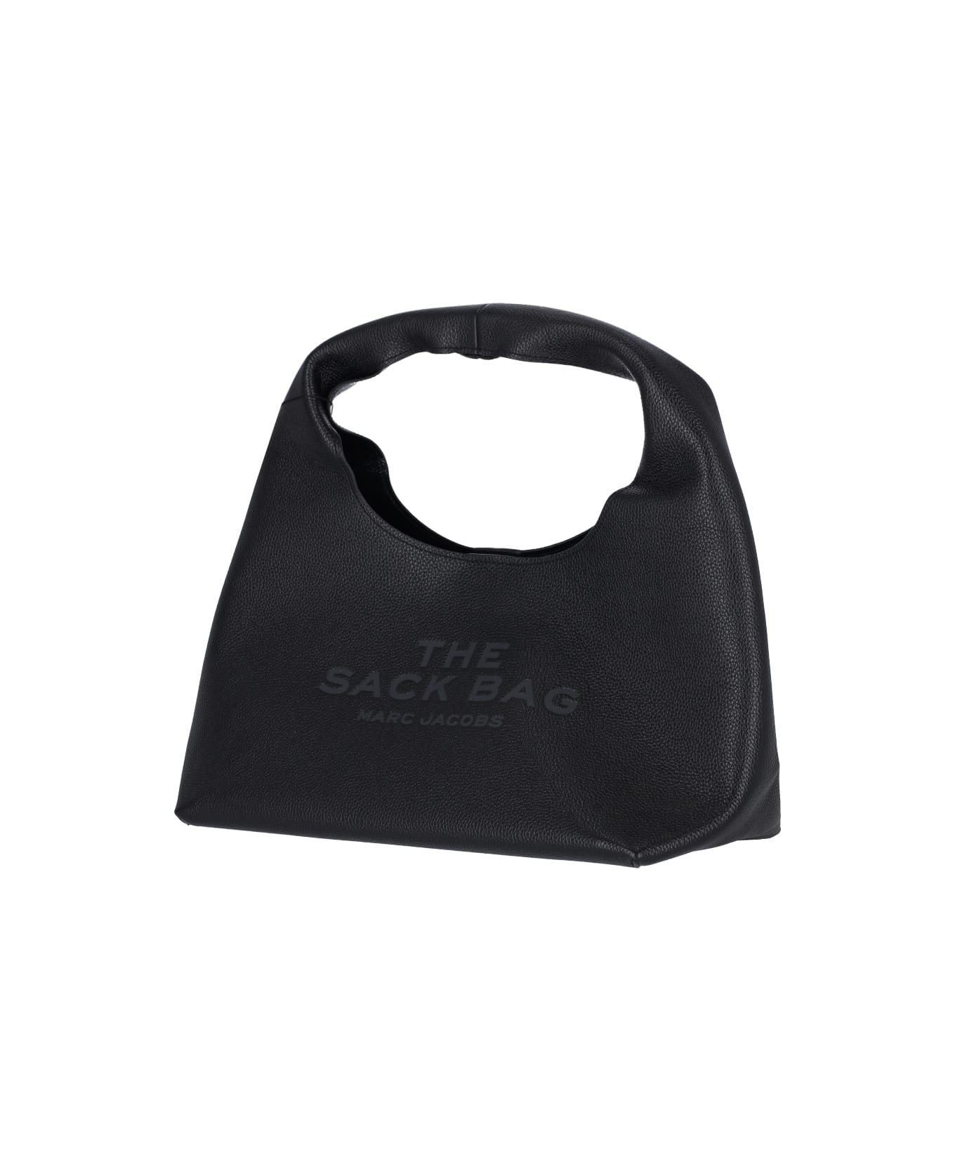 Marc Jacobs 'sack' Black Leather Bag - Black