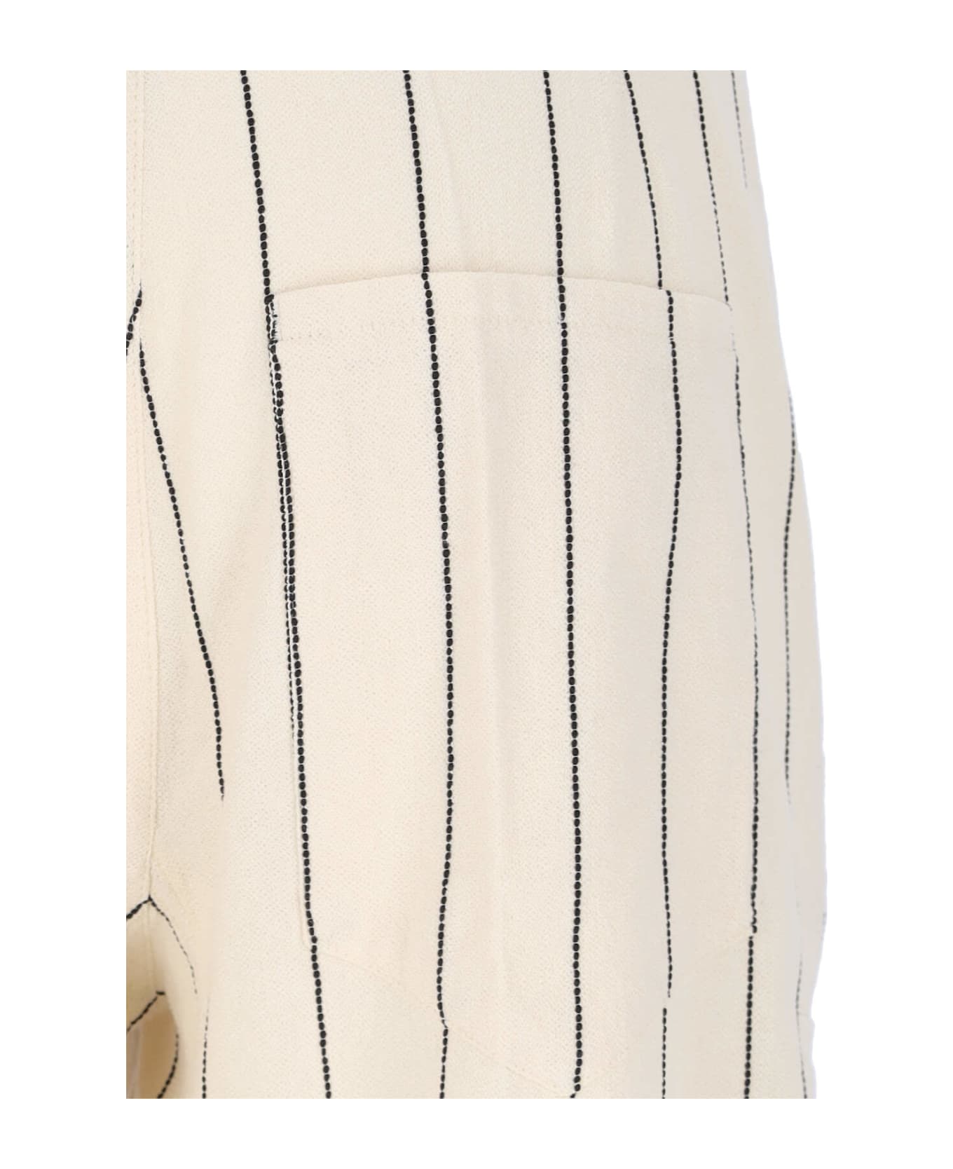 Setchu Striped Pants - Crema