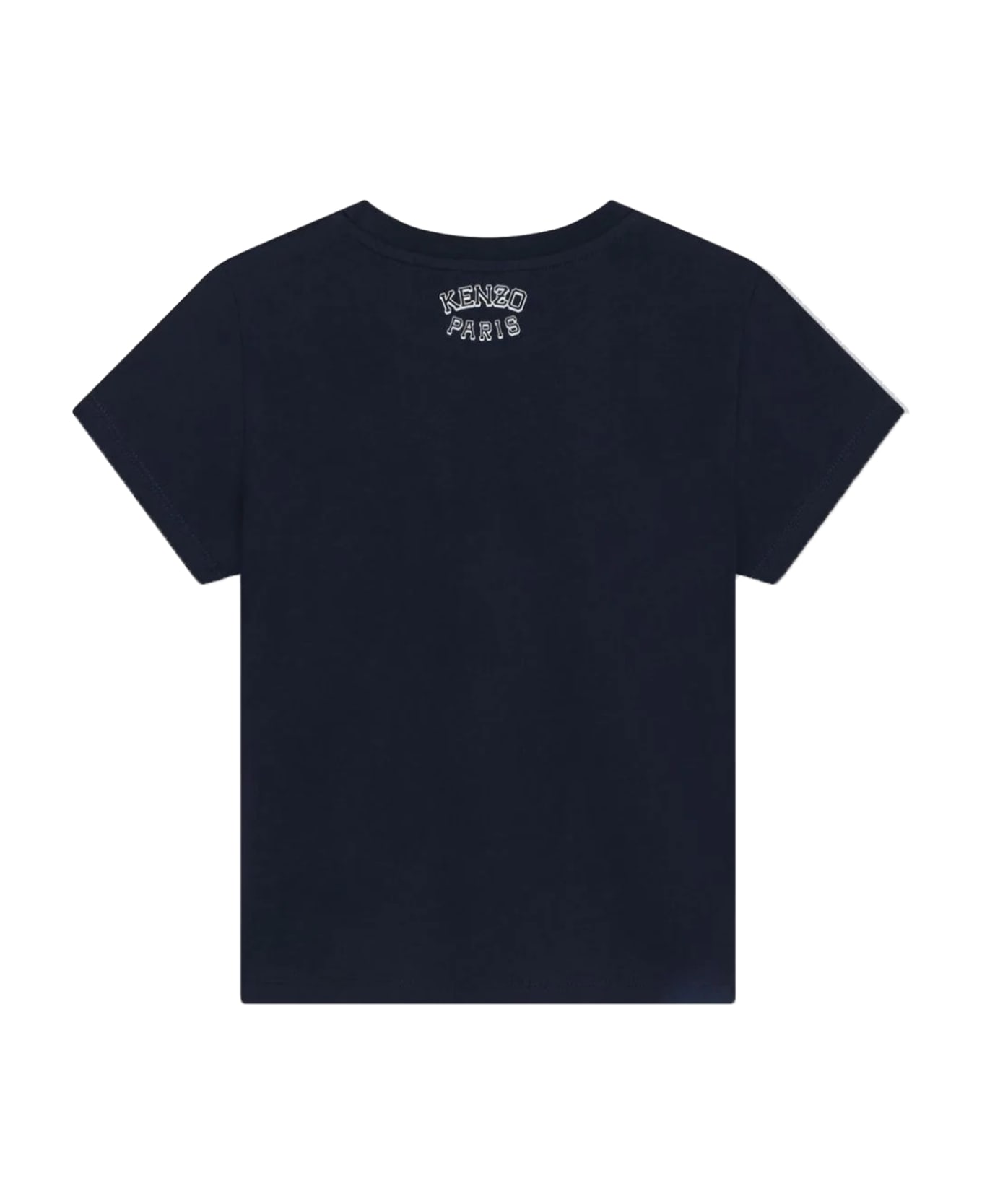 Kenzo Kids Cotton T-shirt - Blue