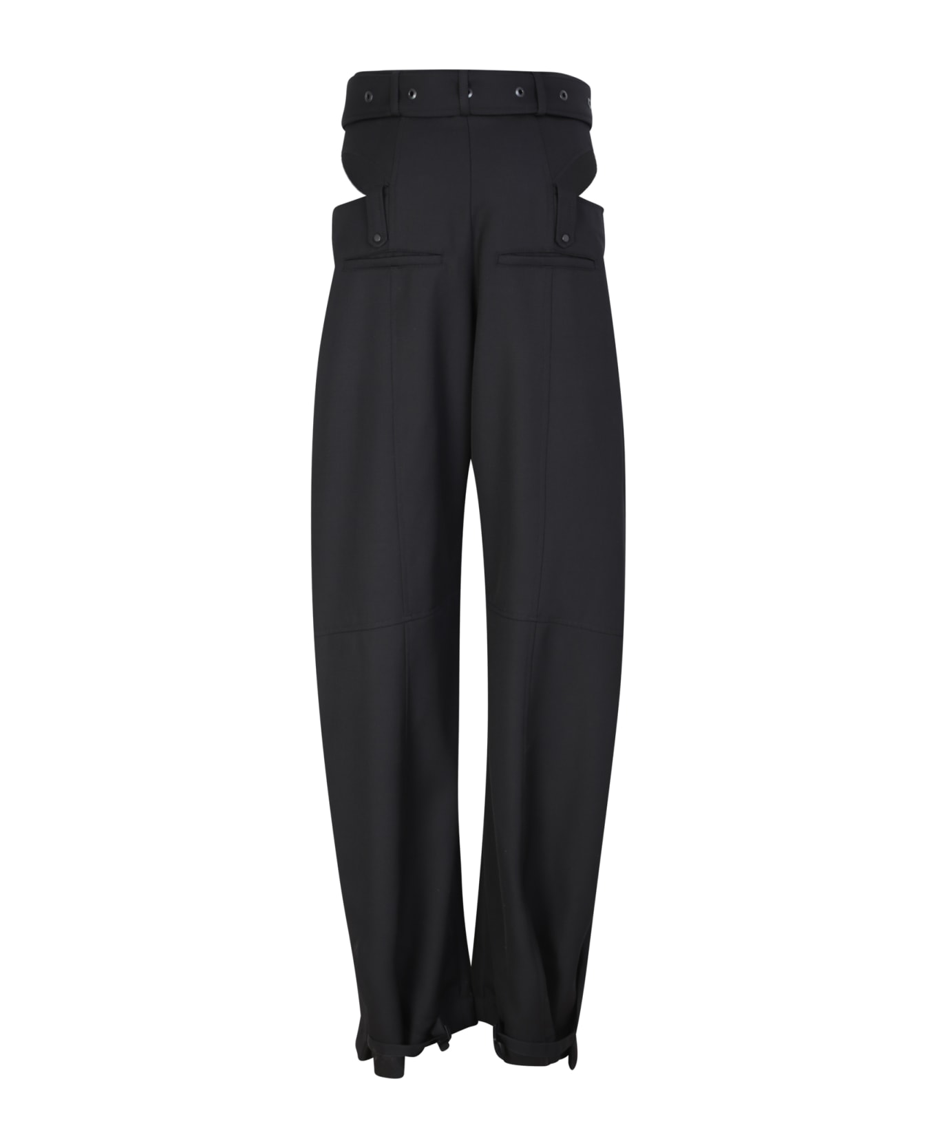 SSHEENA Cut-out Trousers - Black ボトムス