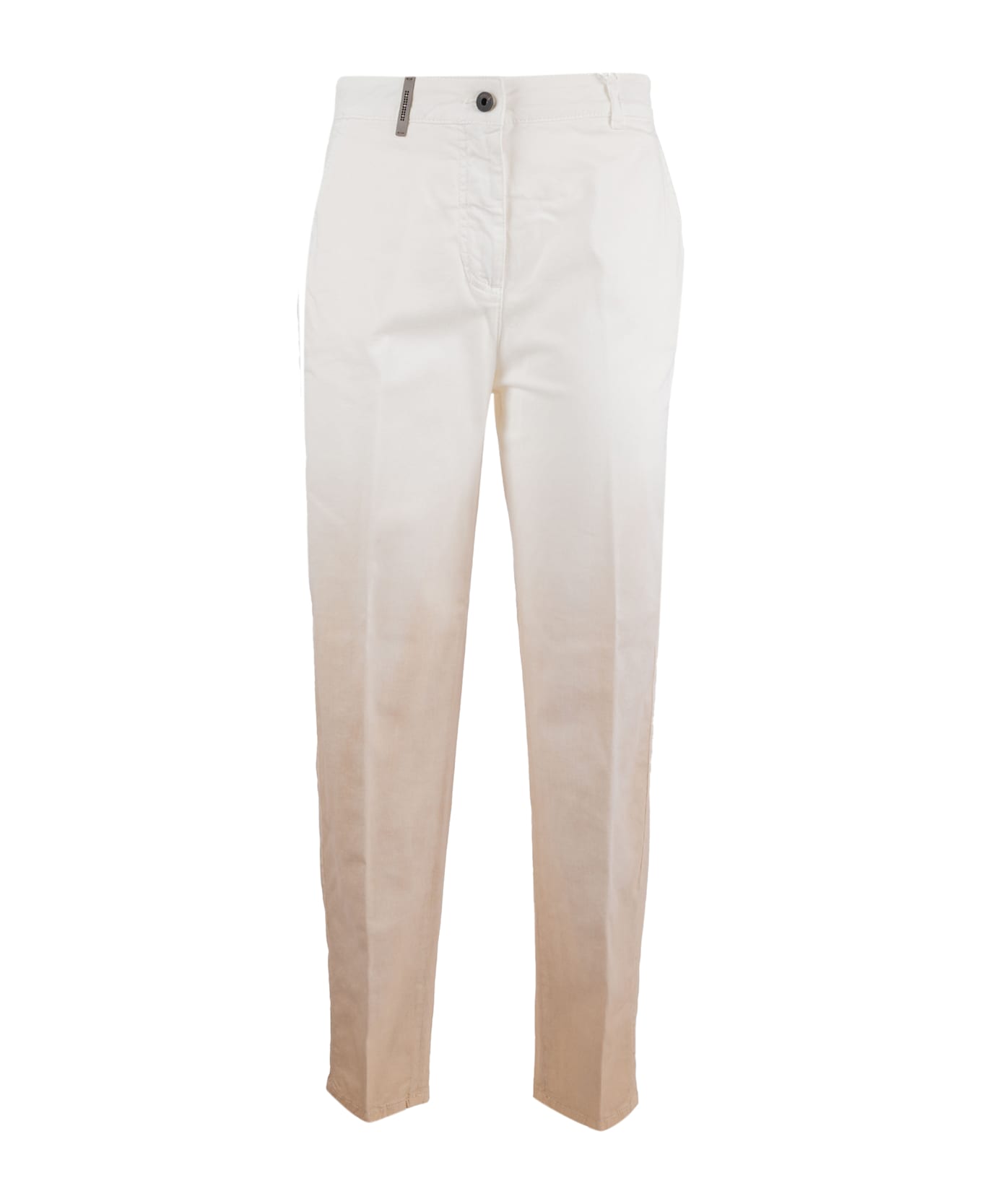 Peserico Woman Trousers - BEIGE