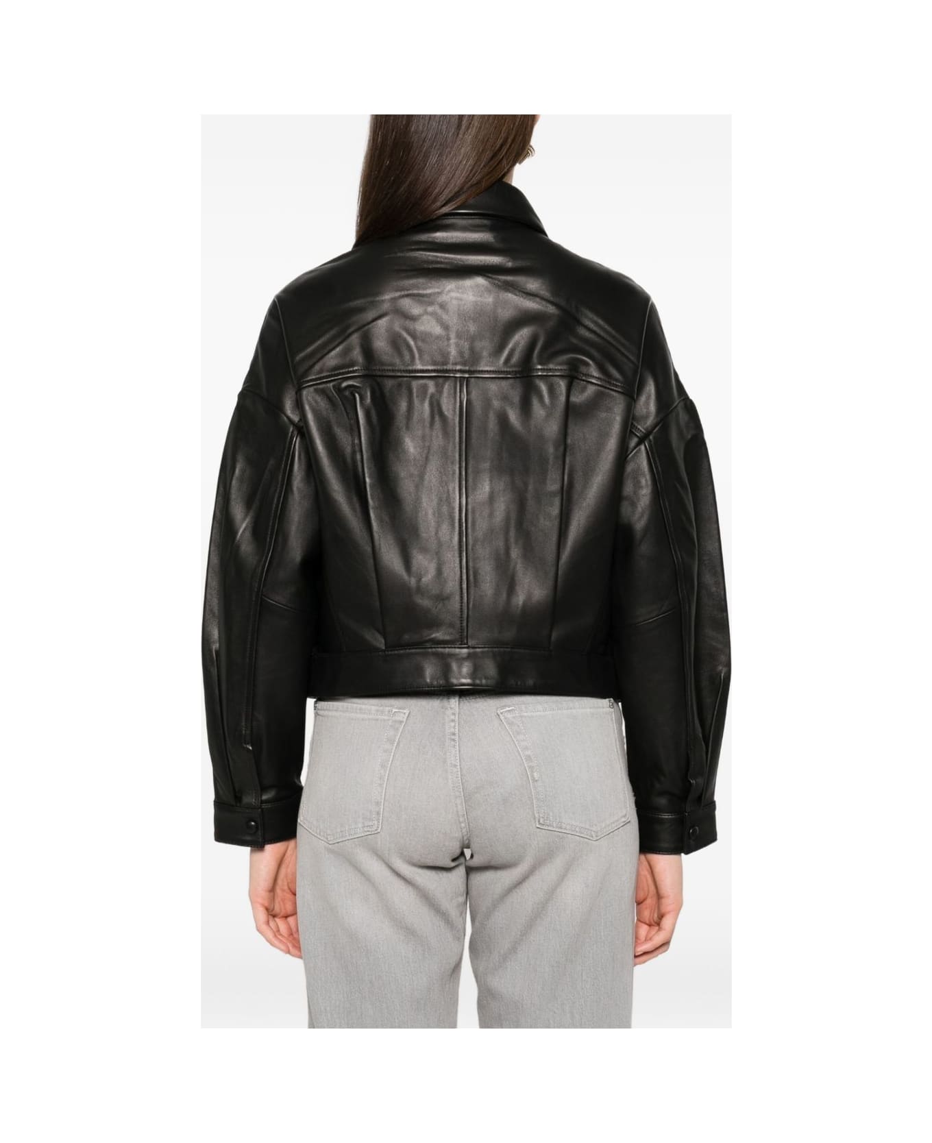 IRO Sasha Leather Jacket - Black