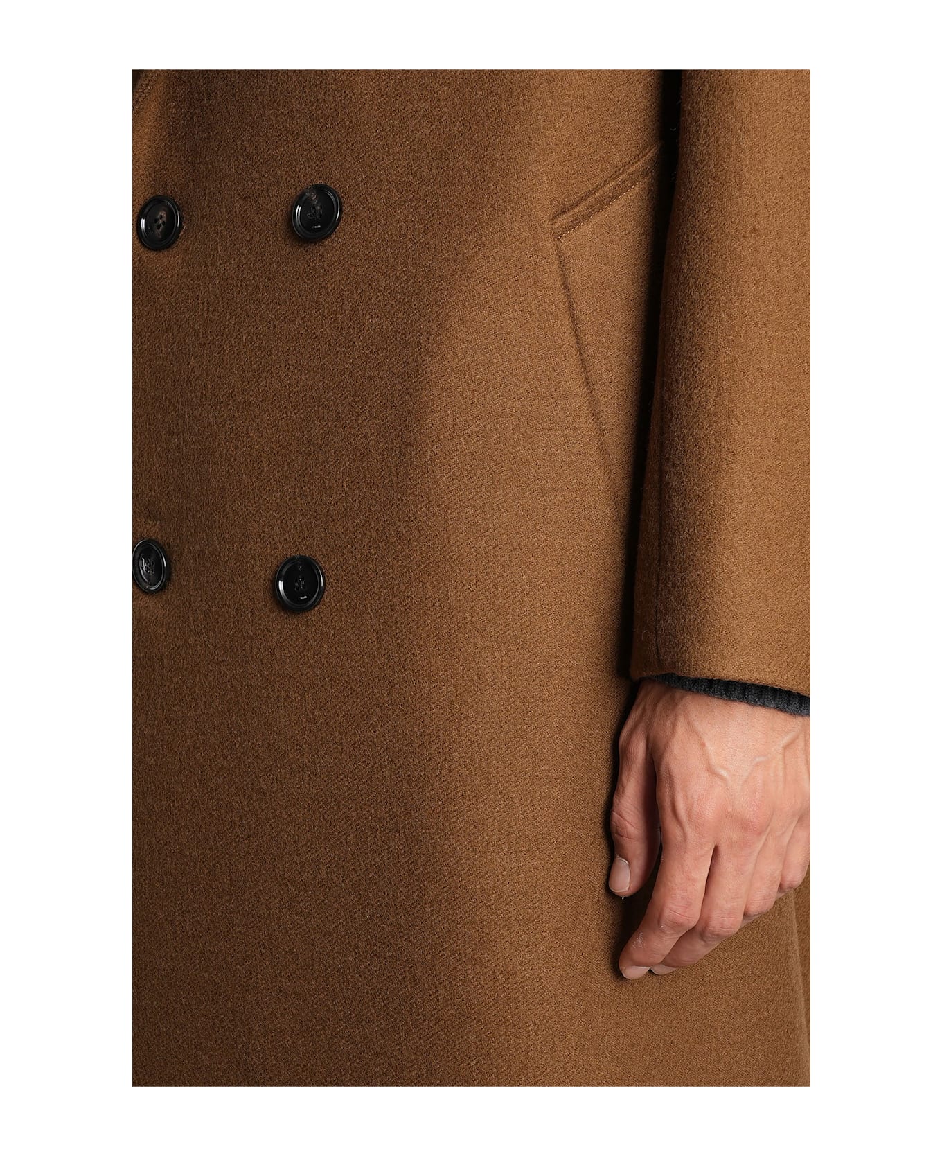 Ami Alexandre Mattiussi In Brown Wool - brown