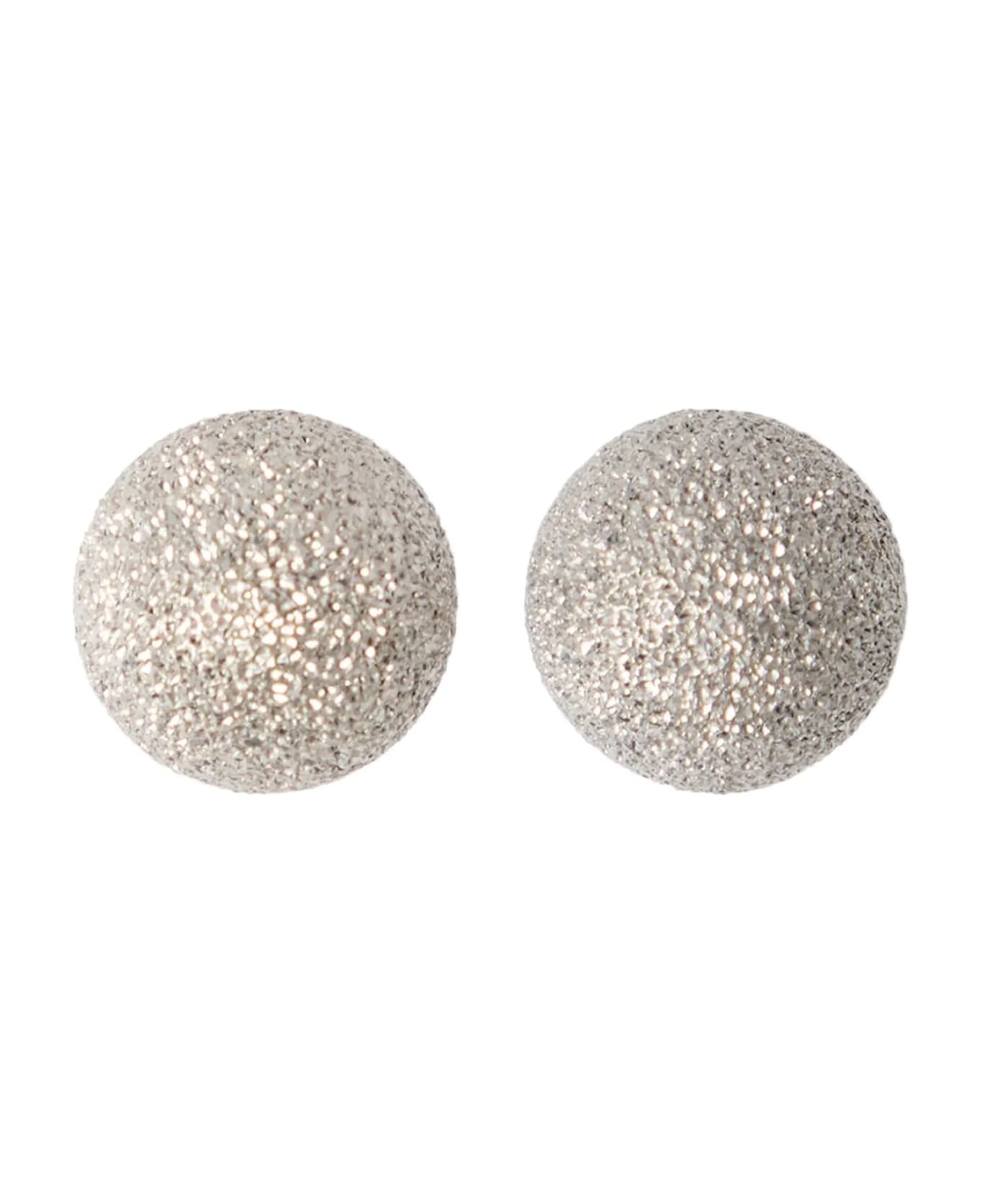 Brunello Cucinelli 'shimmer' Earrings - Silver