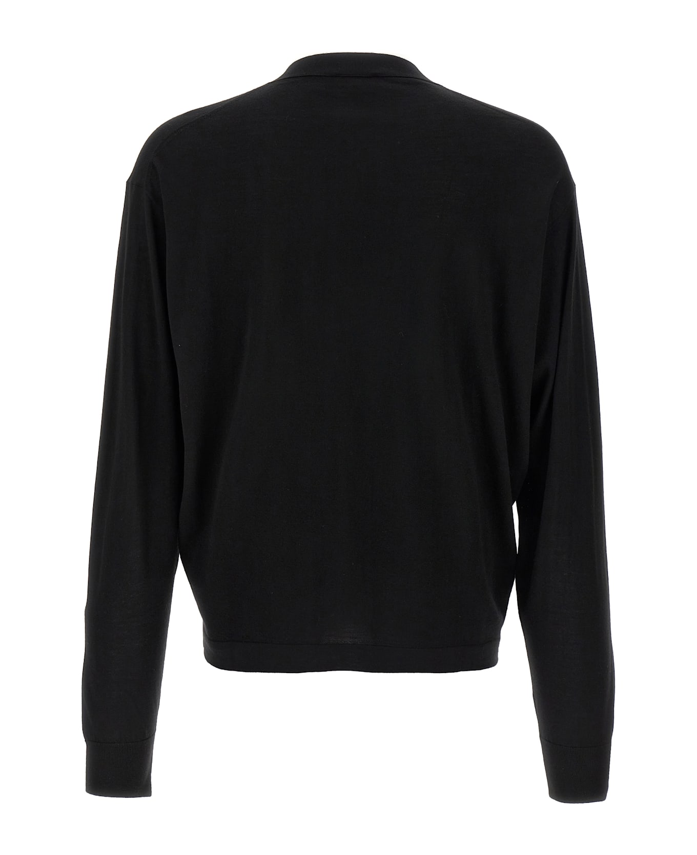 Saint Laurent Wool Cardigan - Black  