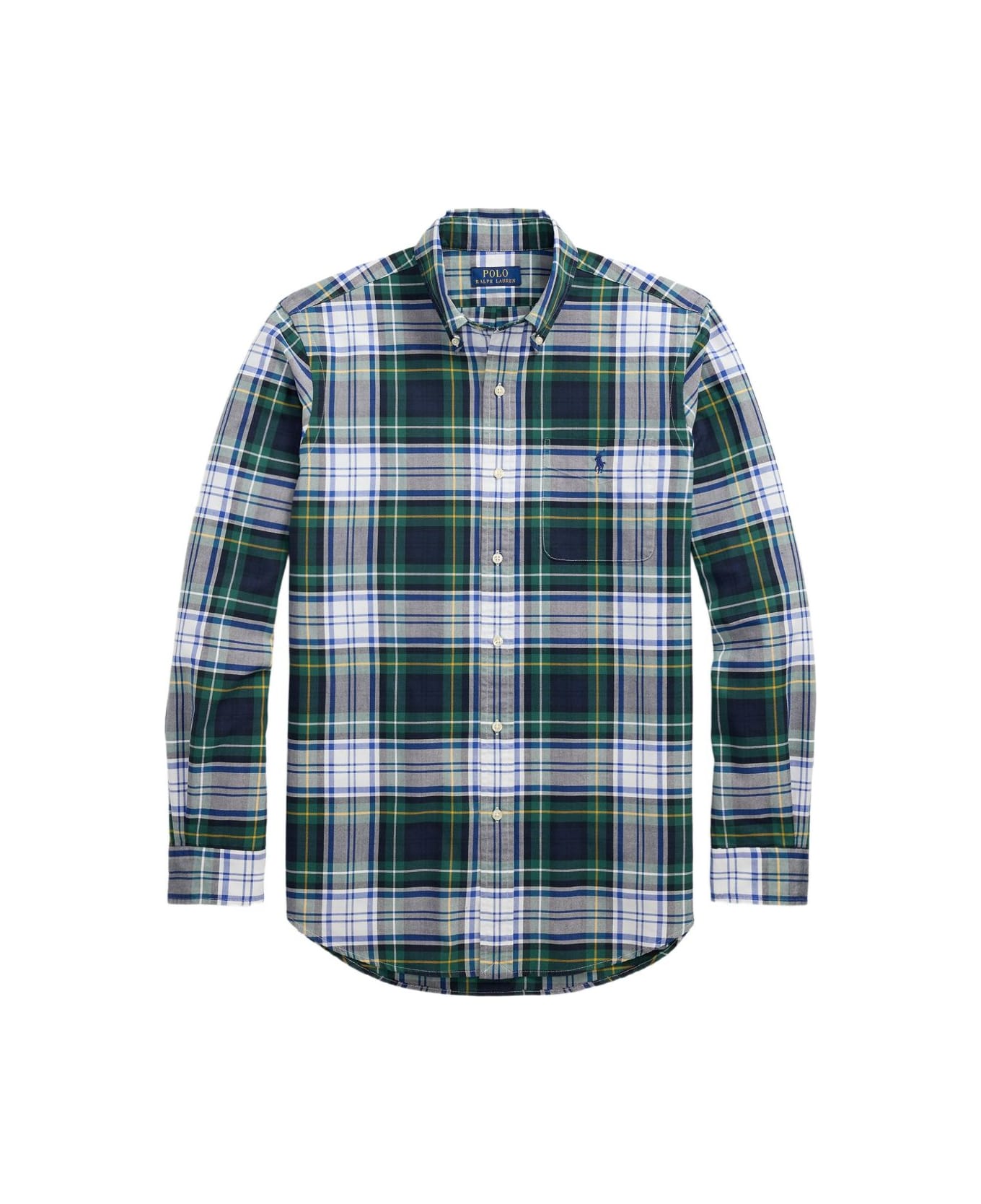 Ralph Lauren Polo Ralph Lauren Plaid Shirt - 5535 GREEN/BLUE MULTI