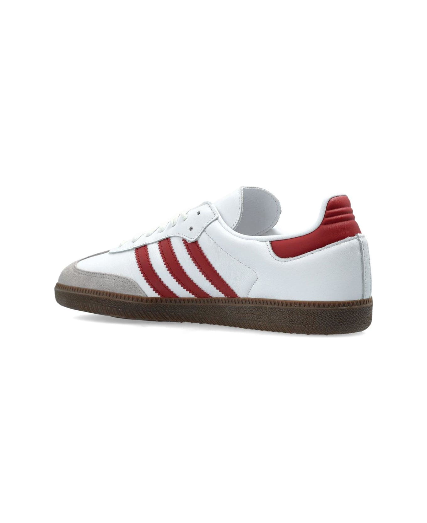 Adidas Samba Og Low-top Sneakers - WHITE/RED