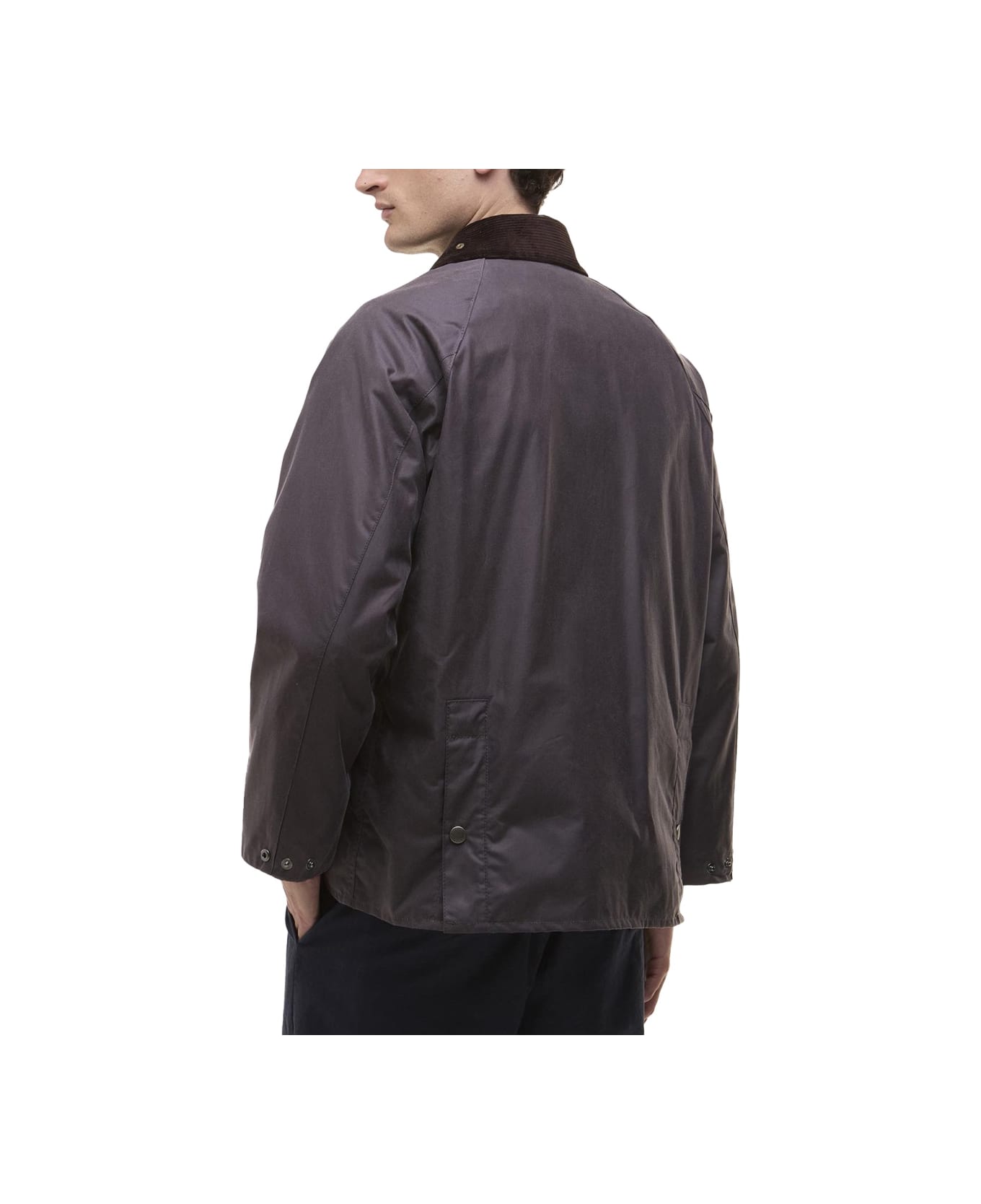 Paul Smith Waxed Cotton Jacket - PURPLE