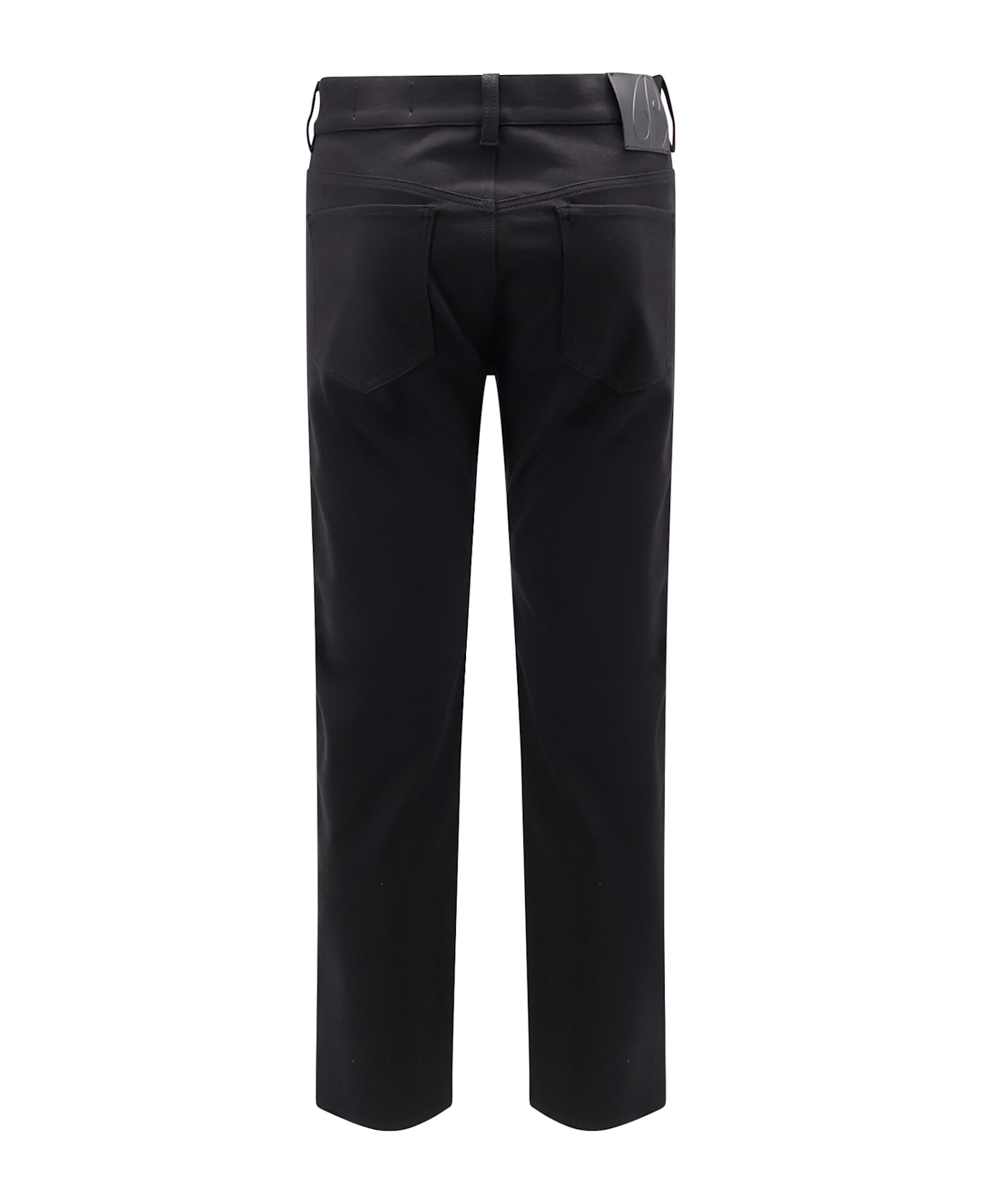 Pence Rico Viscose Blend Trousers - Black