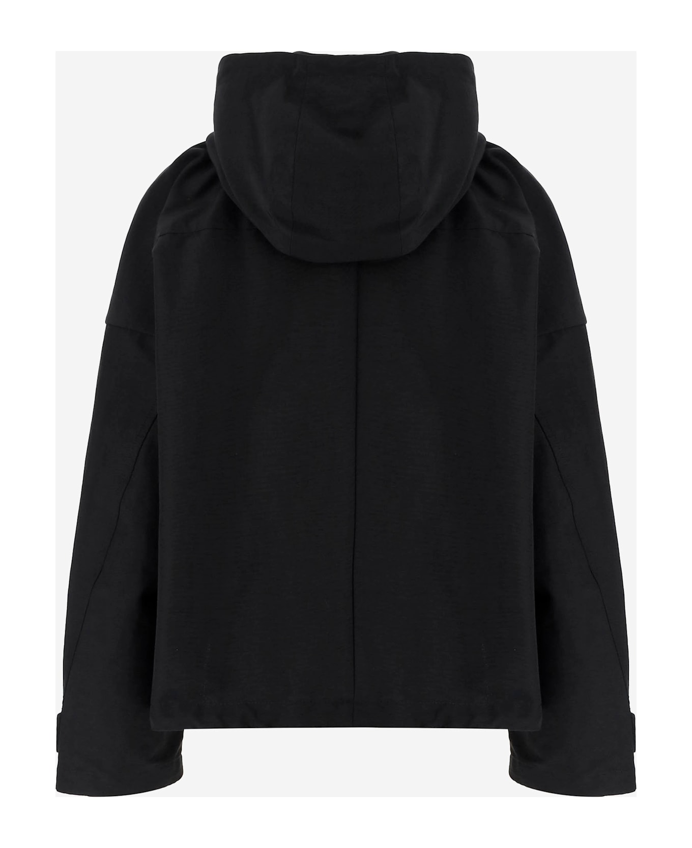 Armarium Cotton Blend Jacket - Black