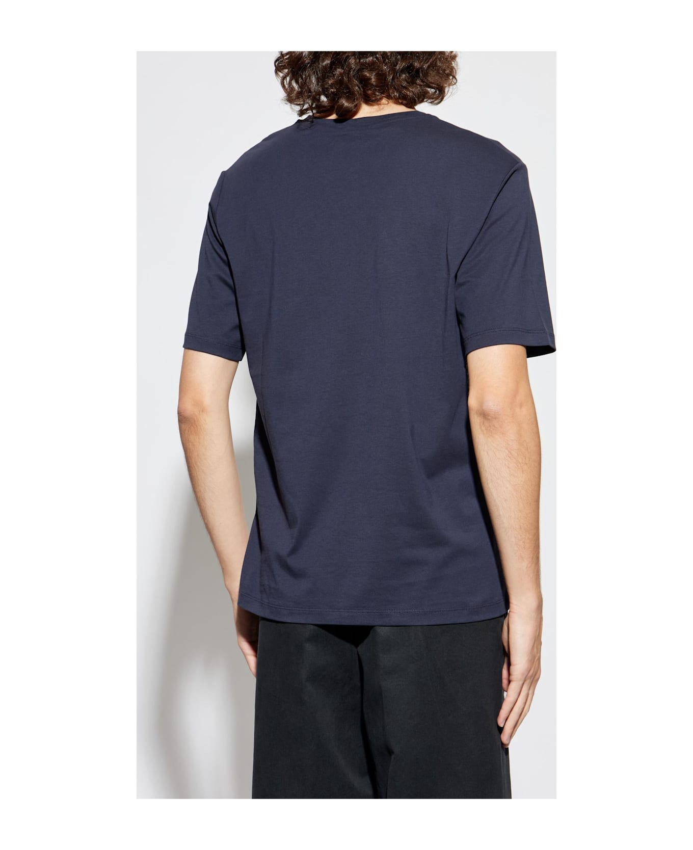 Bally T-shirt With Logo - Navy