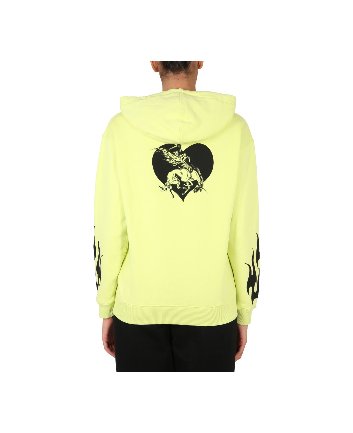 Givenchy Felpa "sacred Heart" - YELLOW