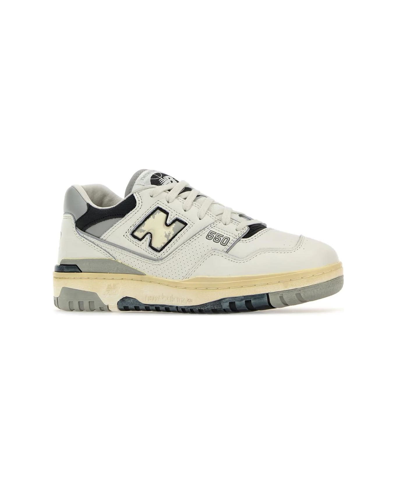 New Balance Multicolor Leather 550 Sneakers