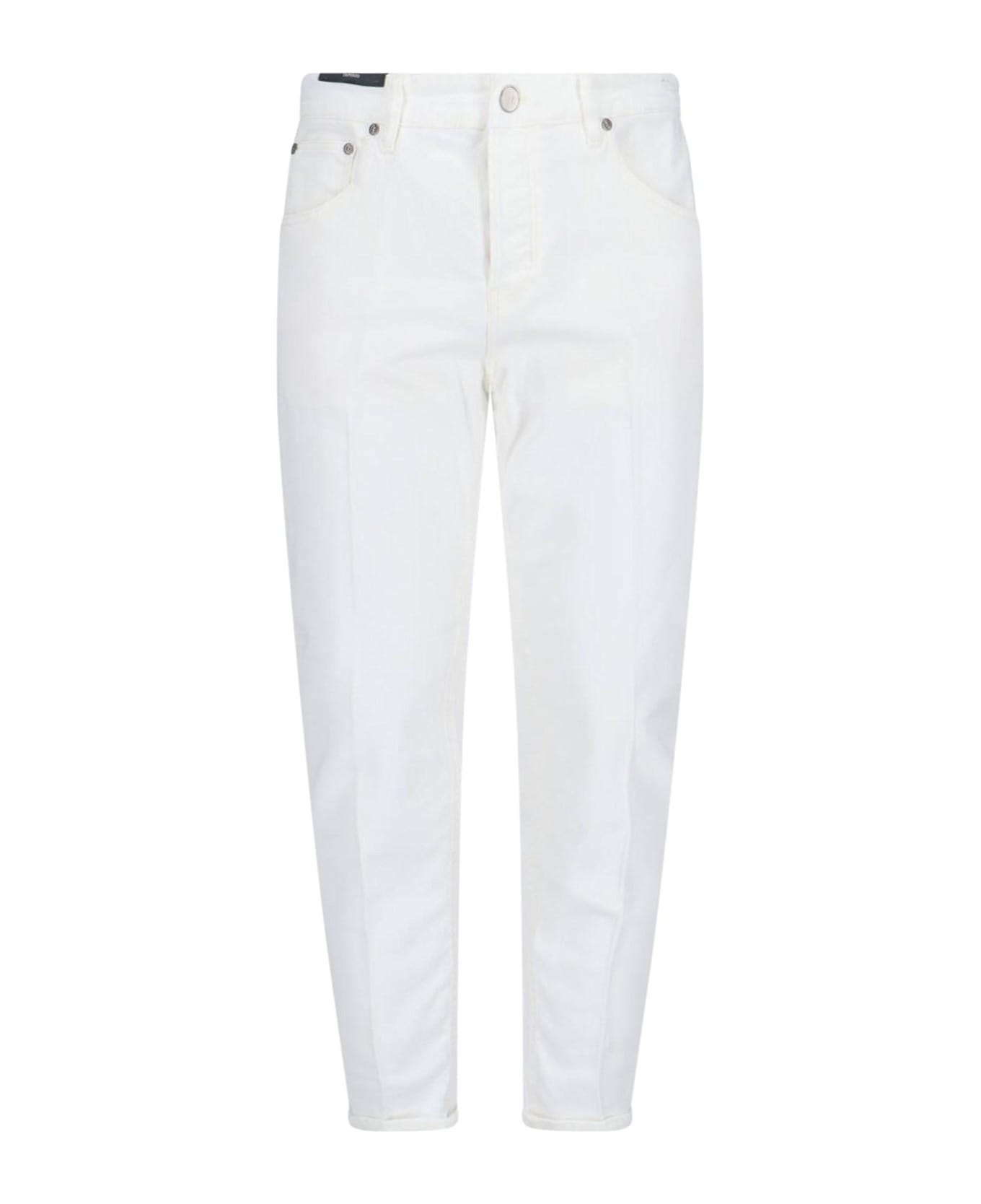 PT Torino 
breakfast
 Straight Jeans - White