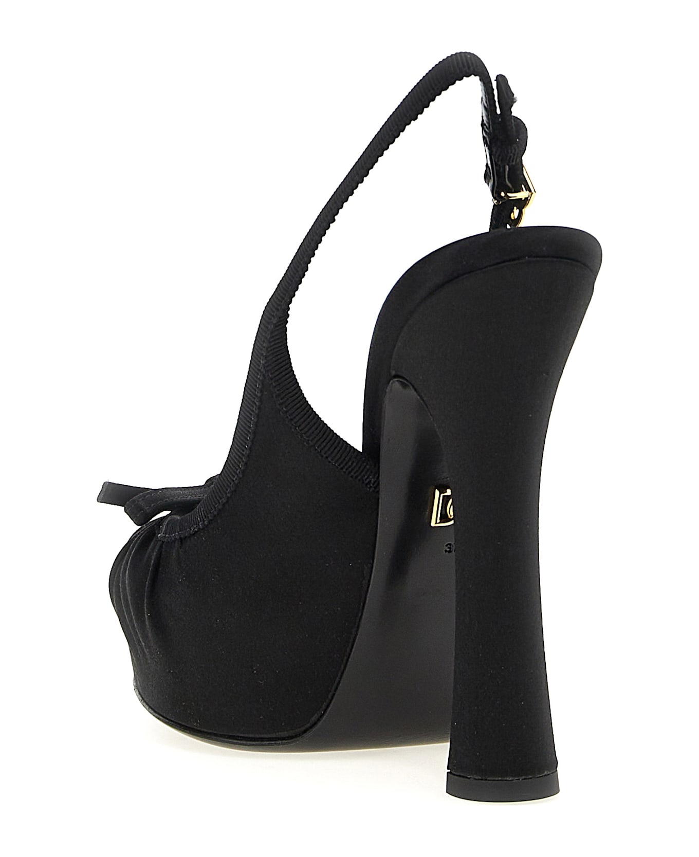 Dolce & Gabbana 'vally' Slingback - Black  