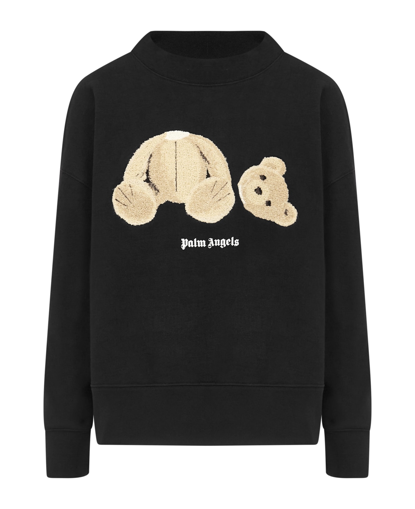 Palm Angels Bear Sweatshirt - Black