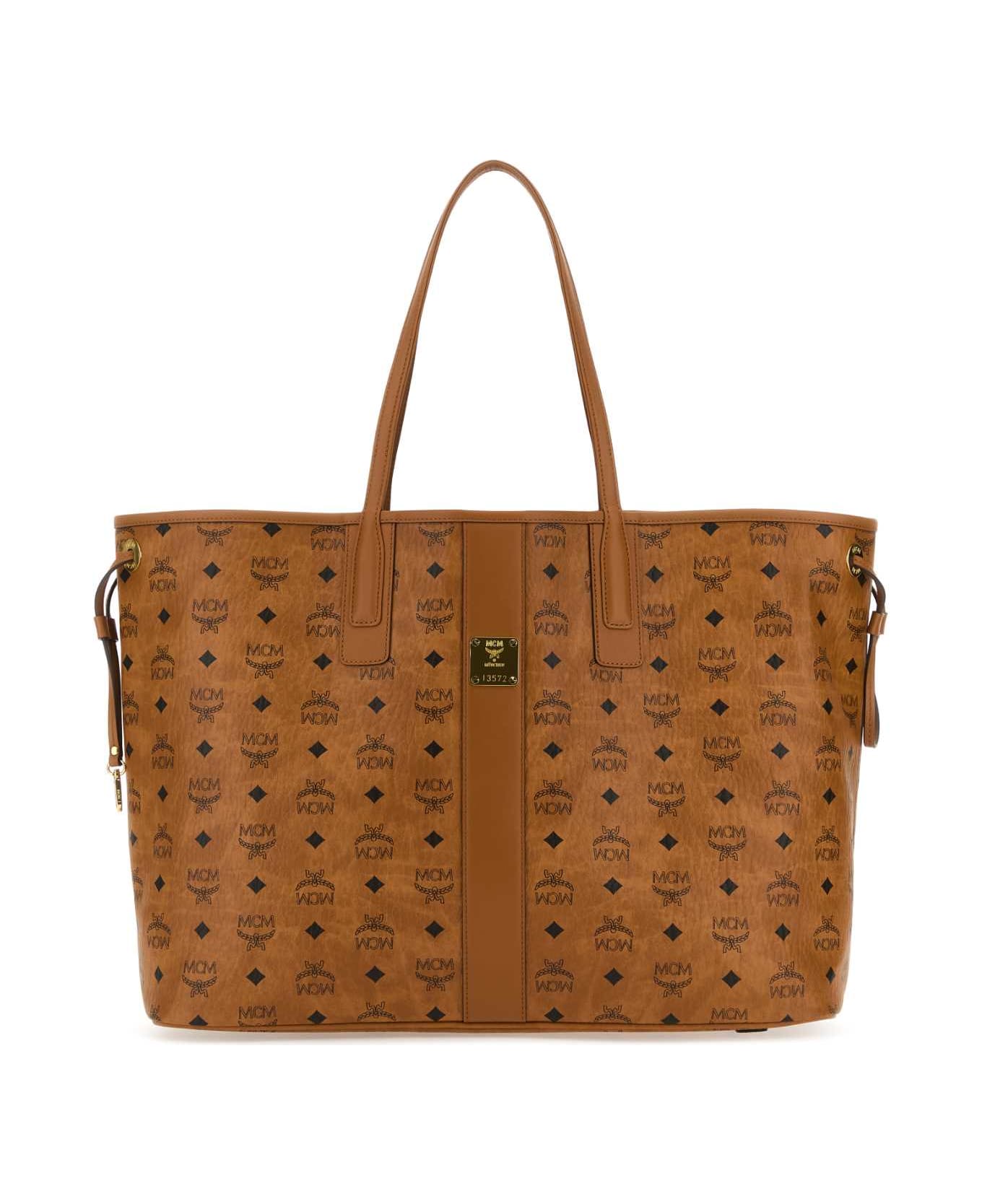 MCM Printed Leather Reversible Liz Shopping Bag - CO トートバッグ