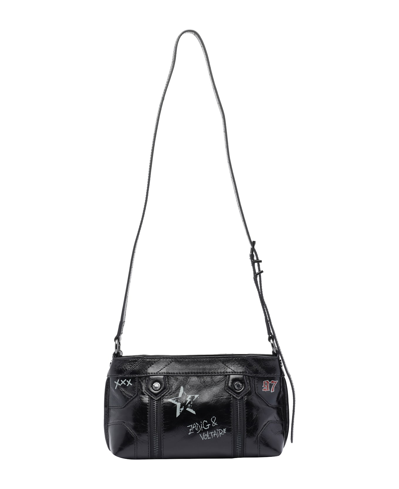 Zadig 
Voltaire Sunny Mood Punk Crossbody Bag - Black