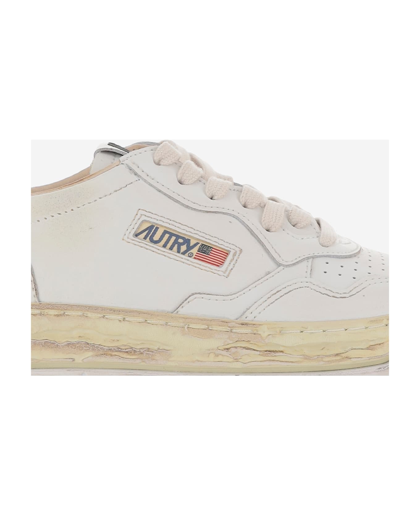 Autry Supvint Low X Mihara Yasuhiro Sneakers - White