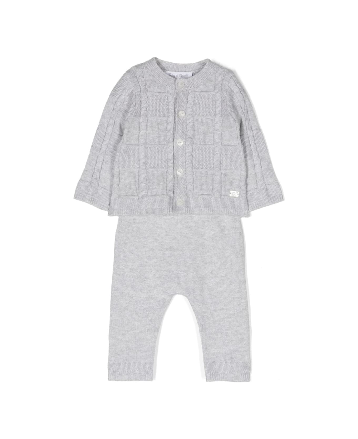 Tartine et Chocolat Set With Trousers - Gray