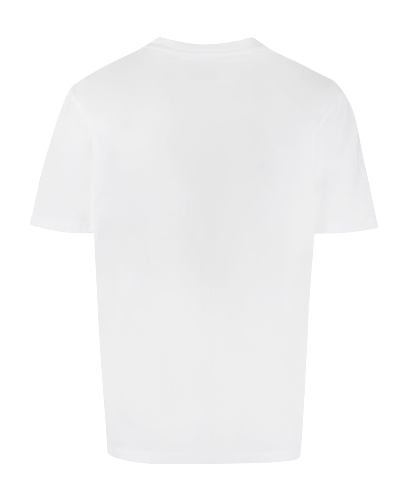 Golden Goose Printed Cotton T-shirt - White