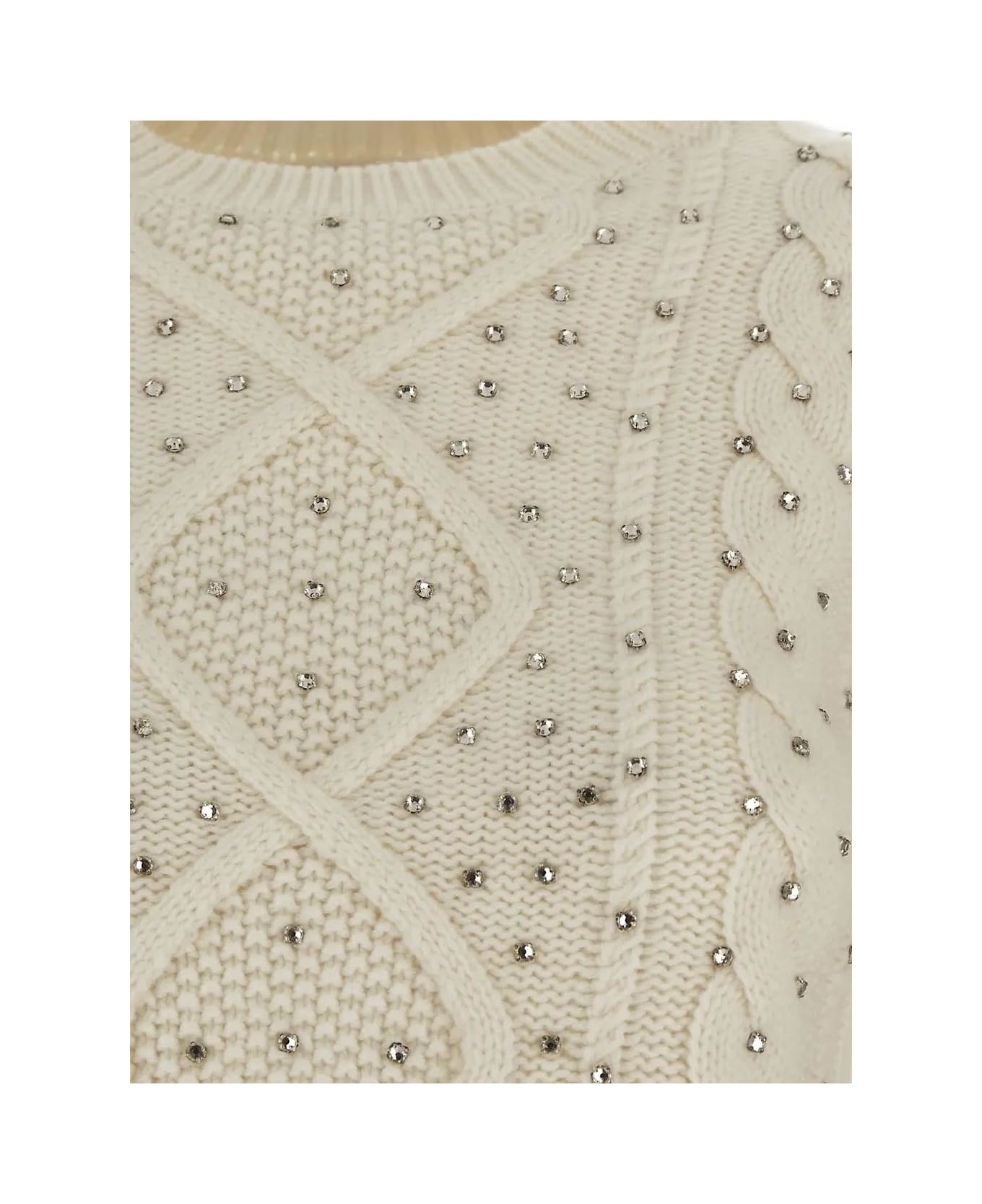 Max Mara Onde Knit - white