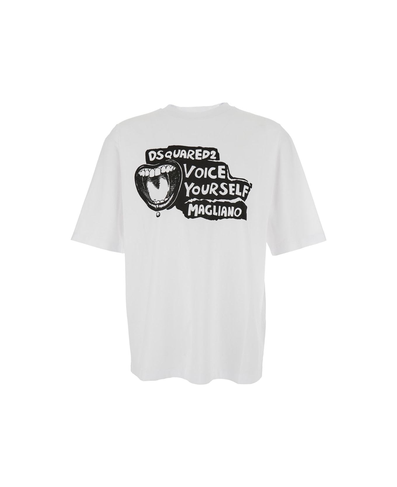 Dsquared2 Collaborazione Con Magliano - White