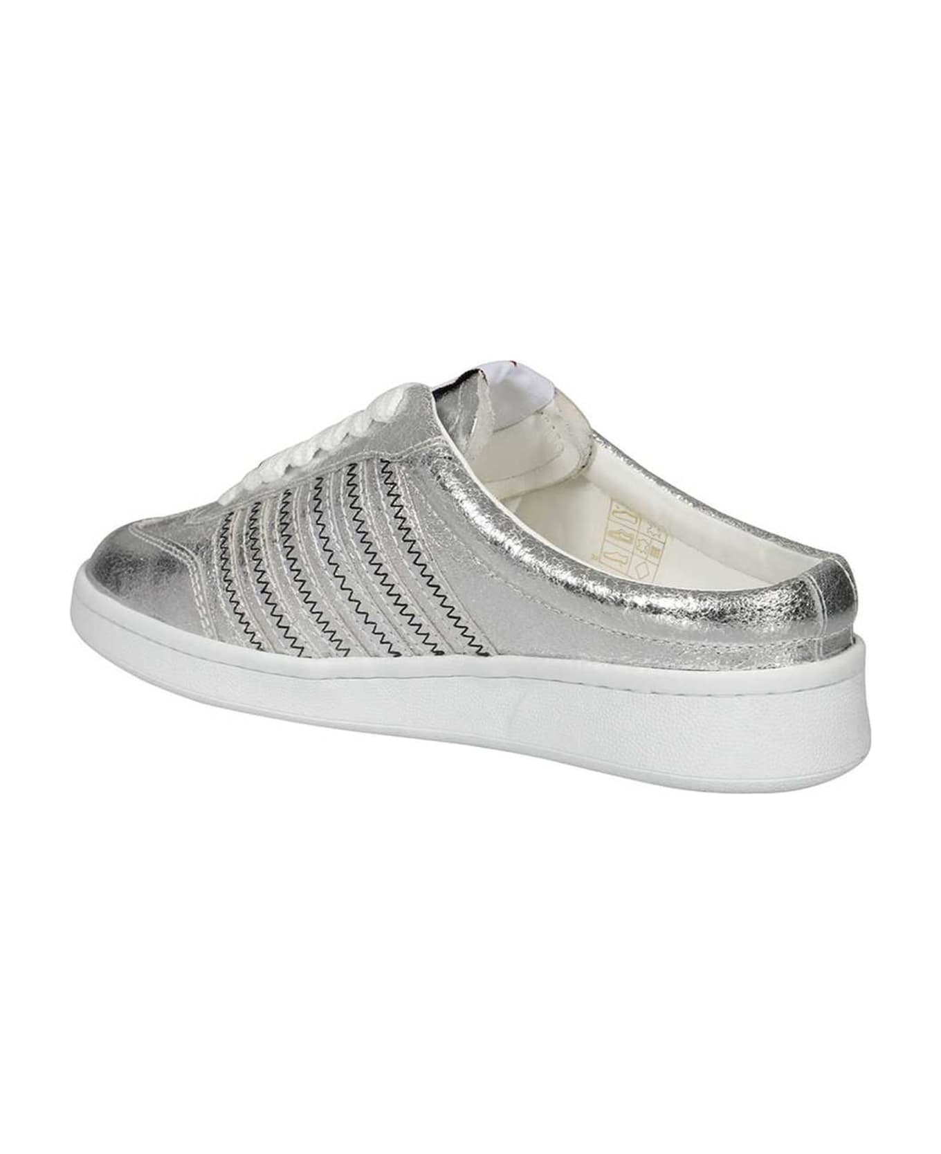 Dsquared2 Boxer Open Back Sneakers - Silver