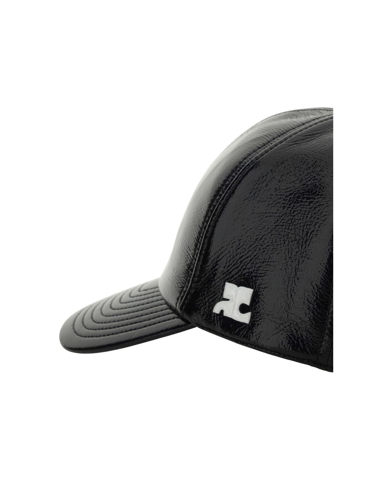 Courrèges Baseball Cap - Black 帽子