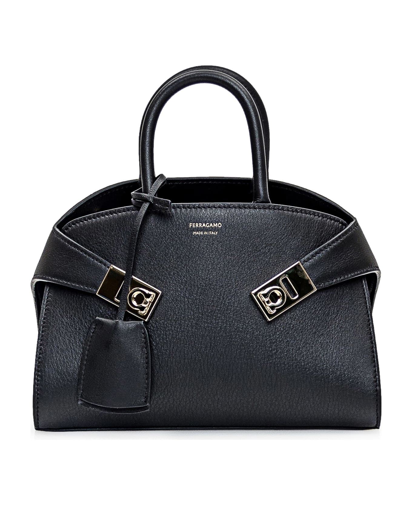 Ferragamo Hug Mini Bag - Nero