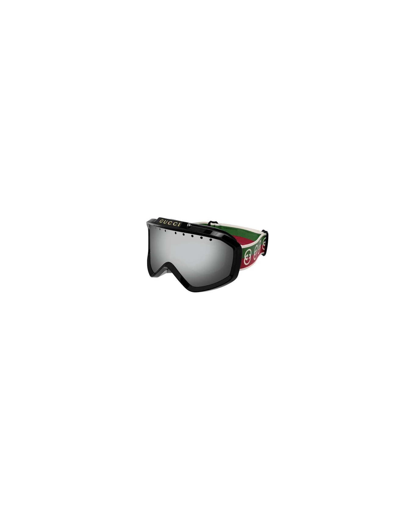 Gucci Eyewear Gg1210s Sunglasses - 001 black green silver サングラス
