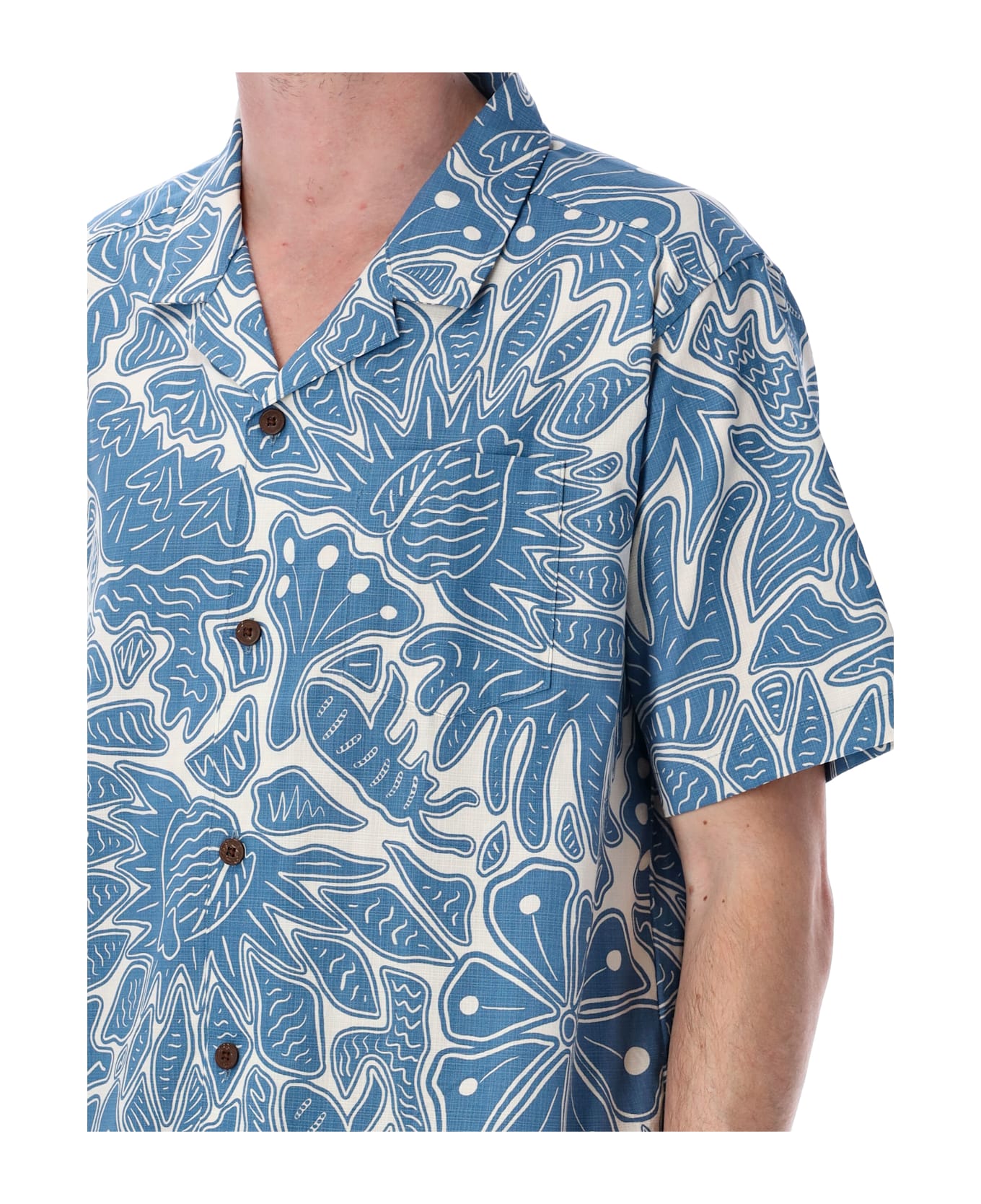 Patagonia Tidal Threads Camp Shirt - STILL BLUE