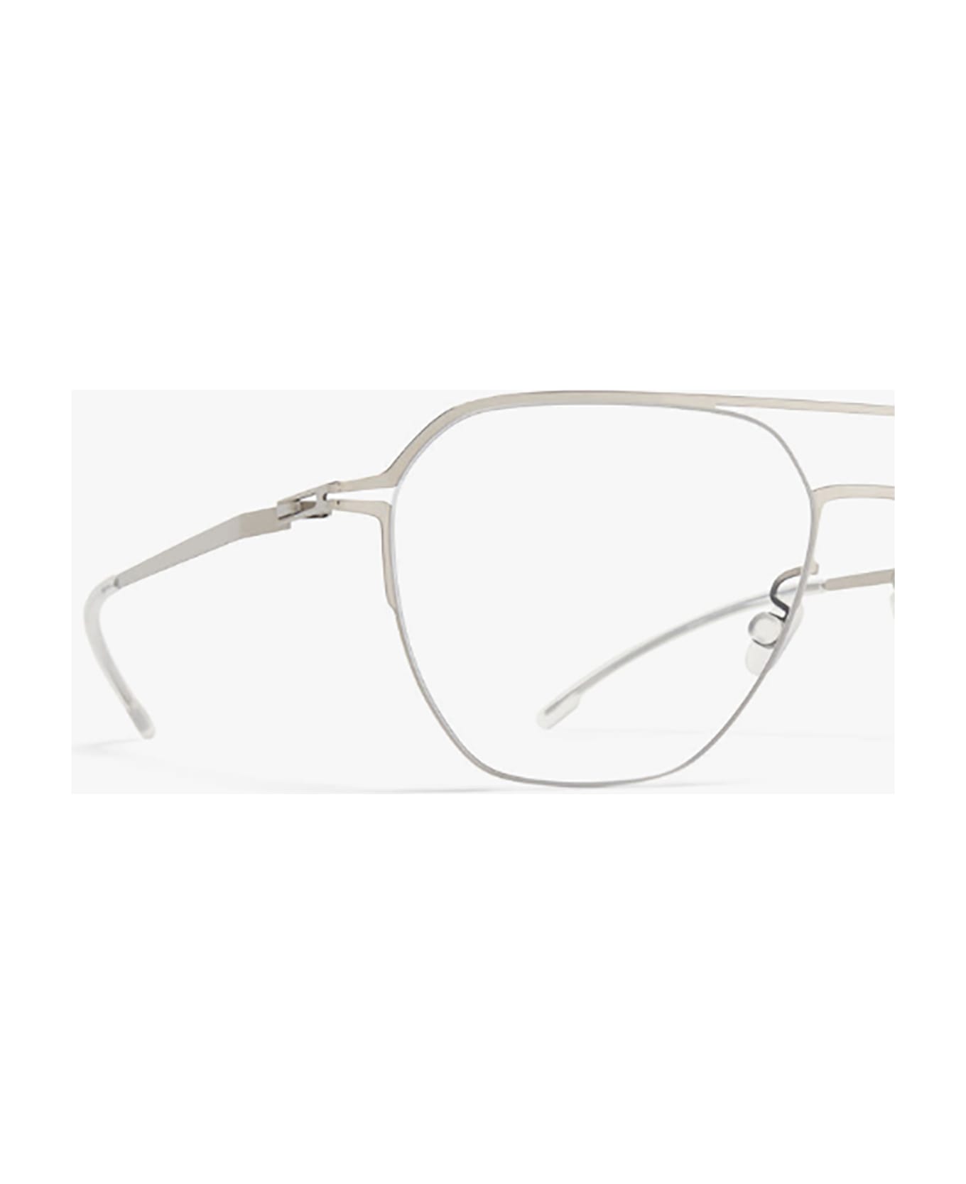 Mykita IMBA Eyewear - Shiny Silver Clear アイウェア