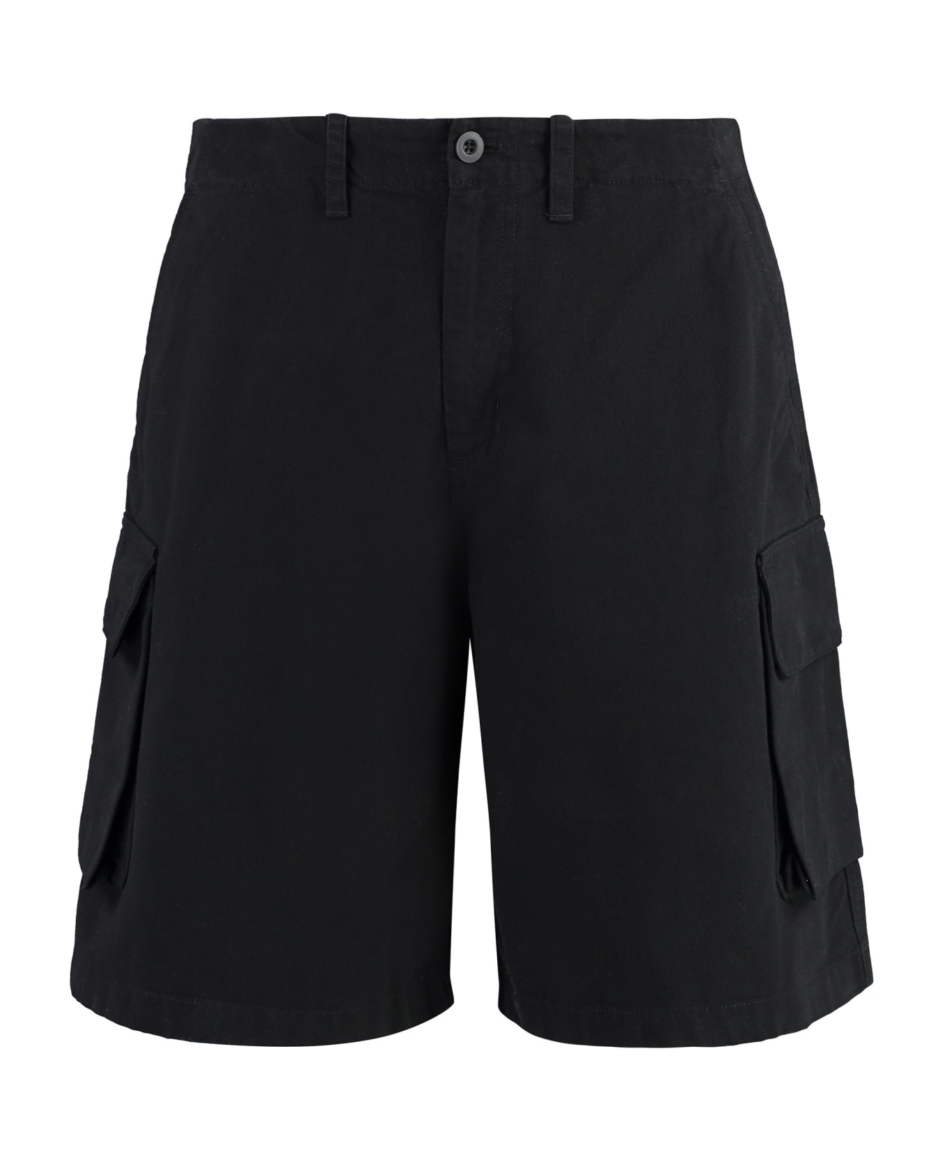 Our Legacy Mount Cotton Bermuda Shorts - black