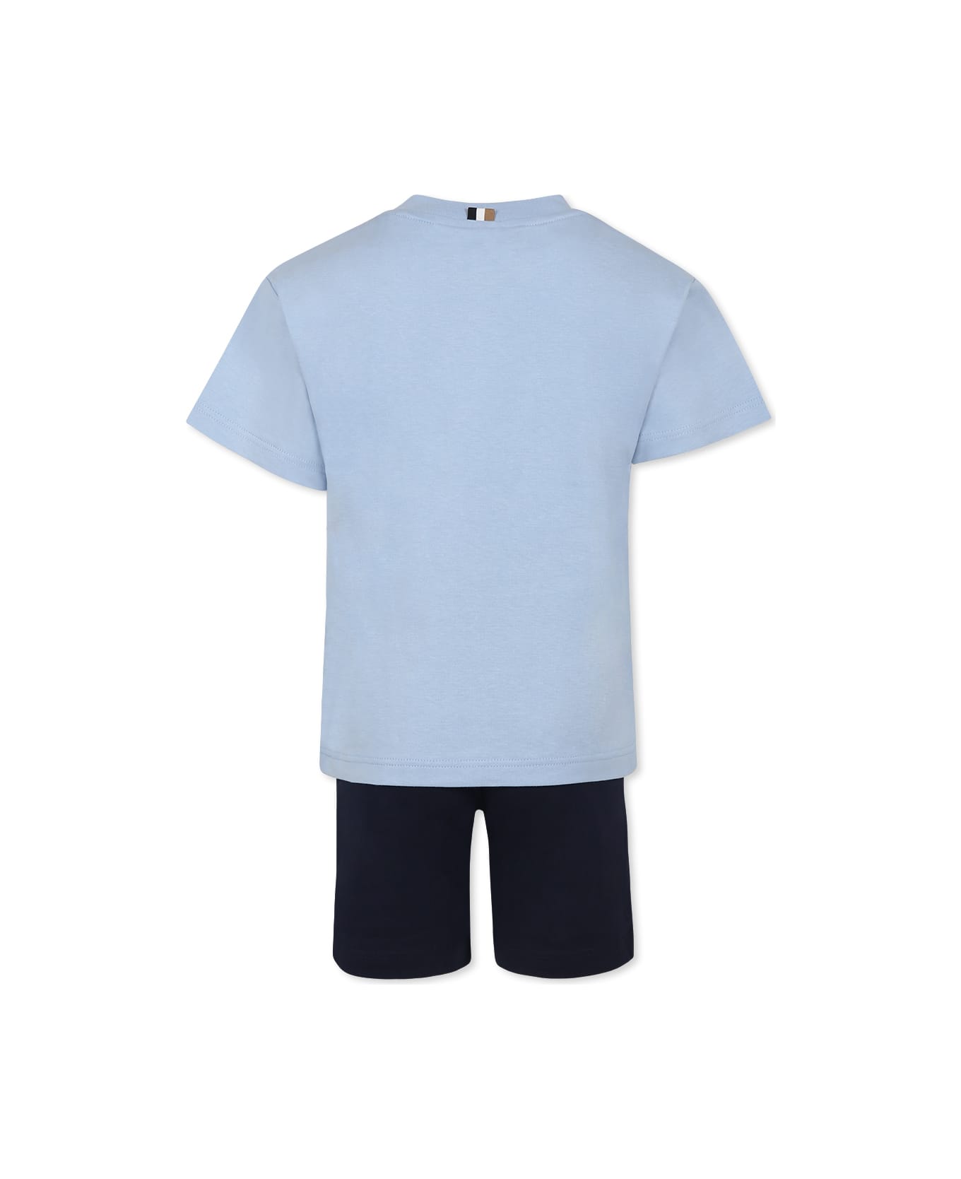 Hugo Boss Multicolor Pyjamas For Boy With Logo - Multicolor