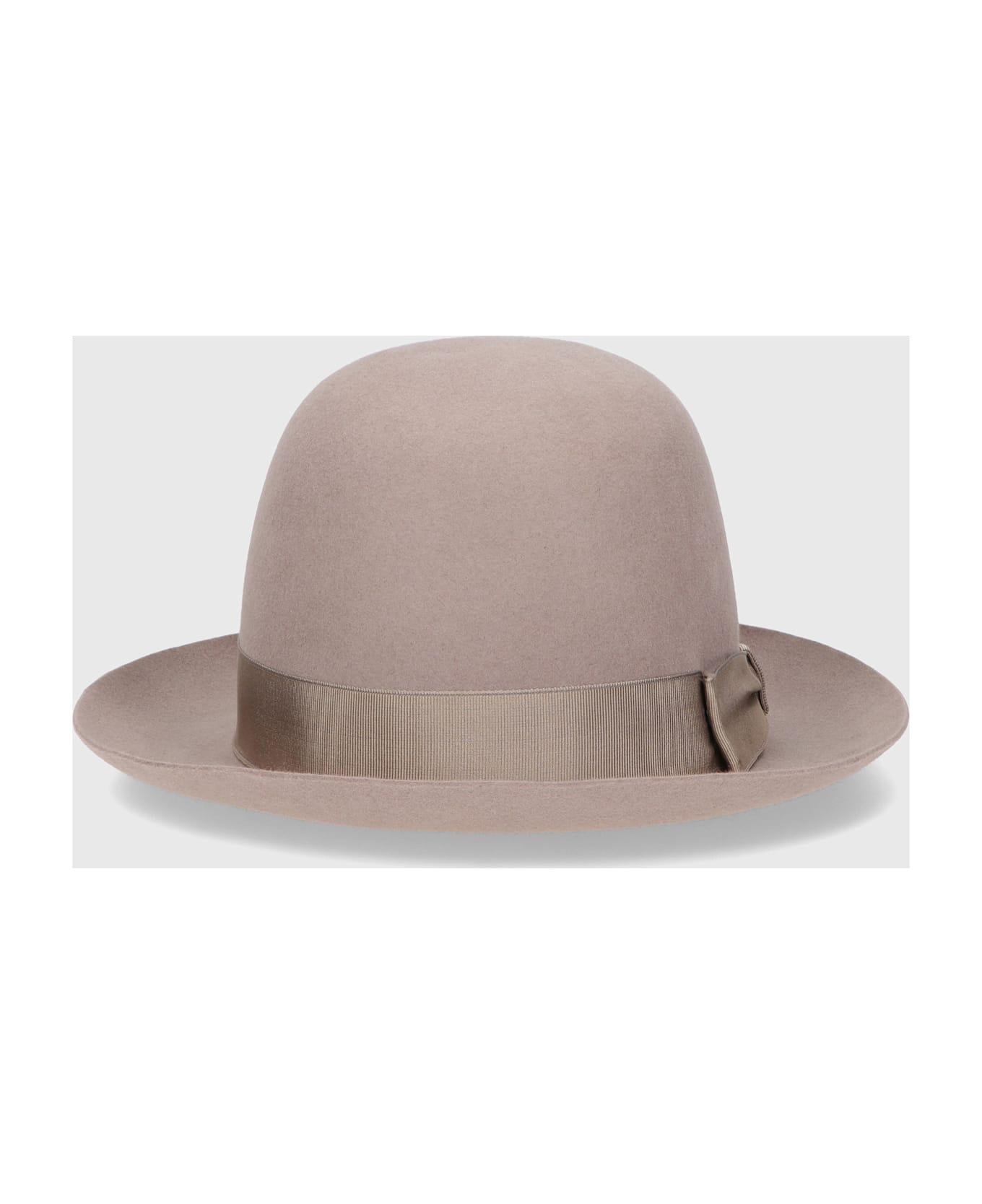 Borsalino Claudio Alessandria Felt Rollable - SAND, TONE ON TONE HATBAND