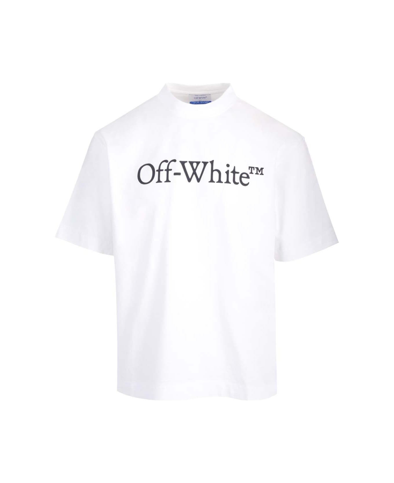 Off-White Skate T-shirt - WHITE BLACK
