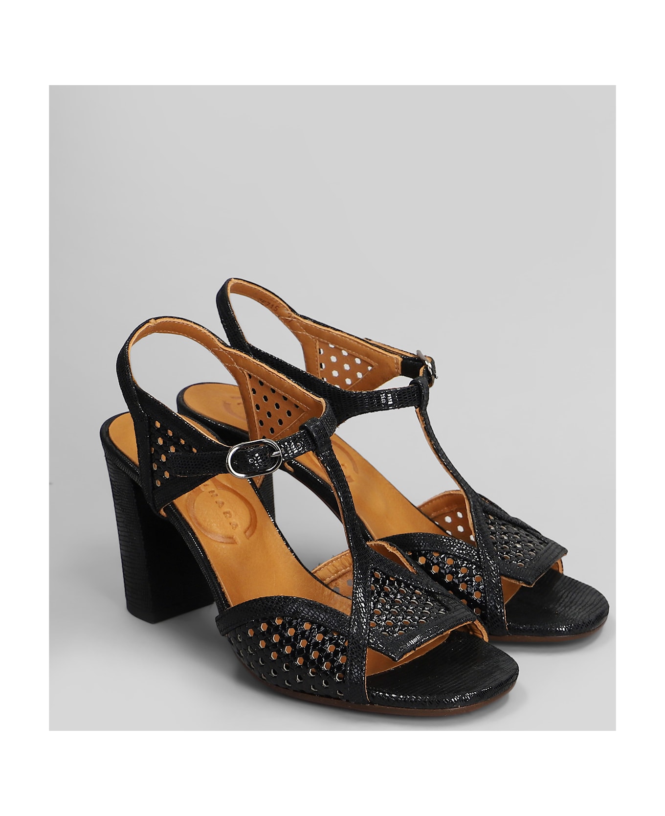 Chie Mihara Bessy 46 Sandals In Black Leather - black