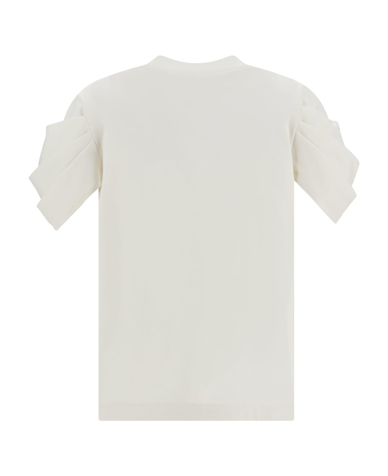 Alexander McQueen Cut And Sew T-shirt - Optical White Tシャツ