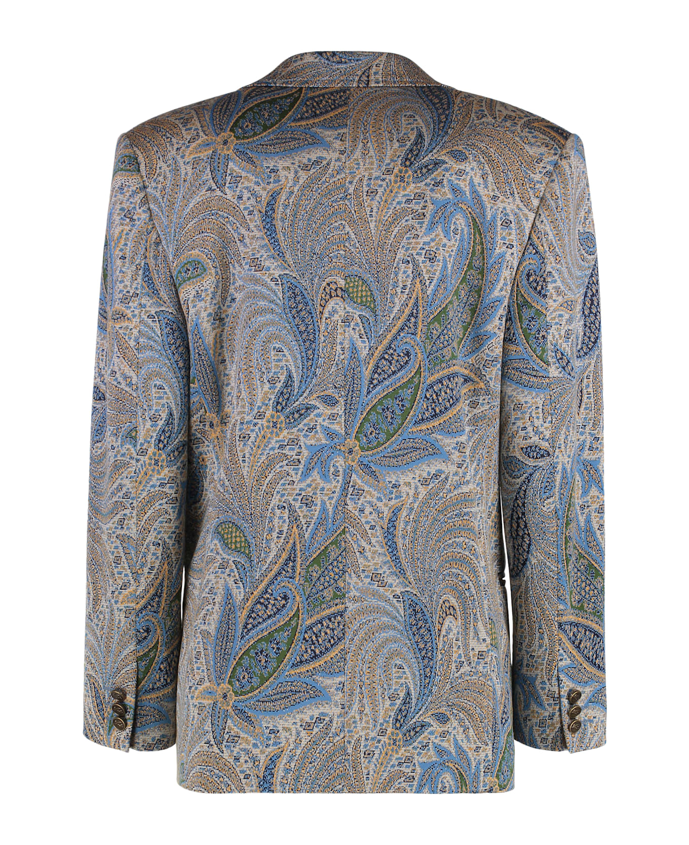 Etro Double-breasted Jacket - Multicolor