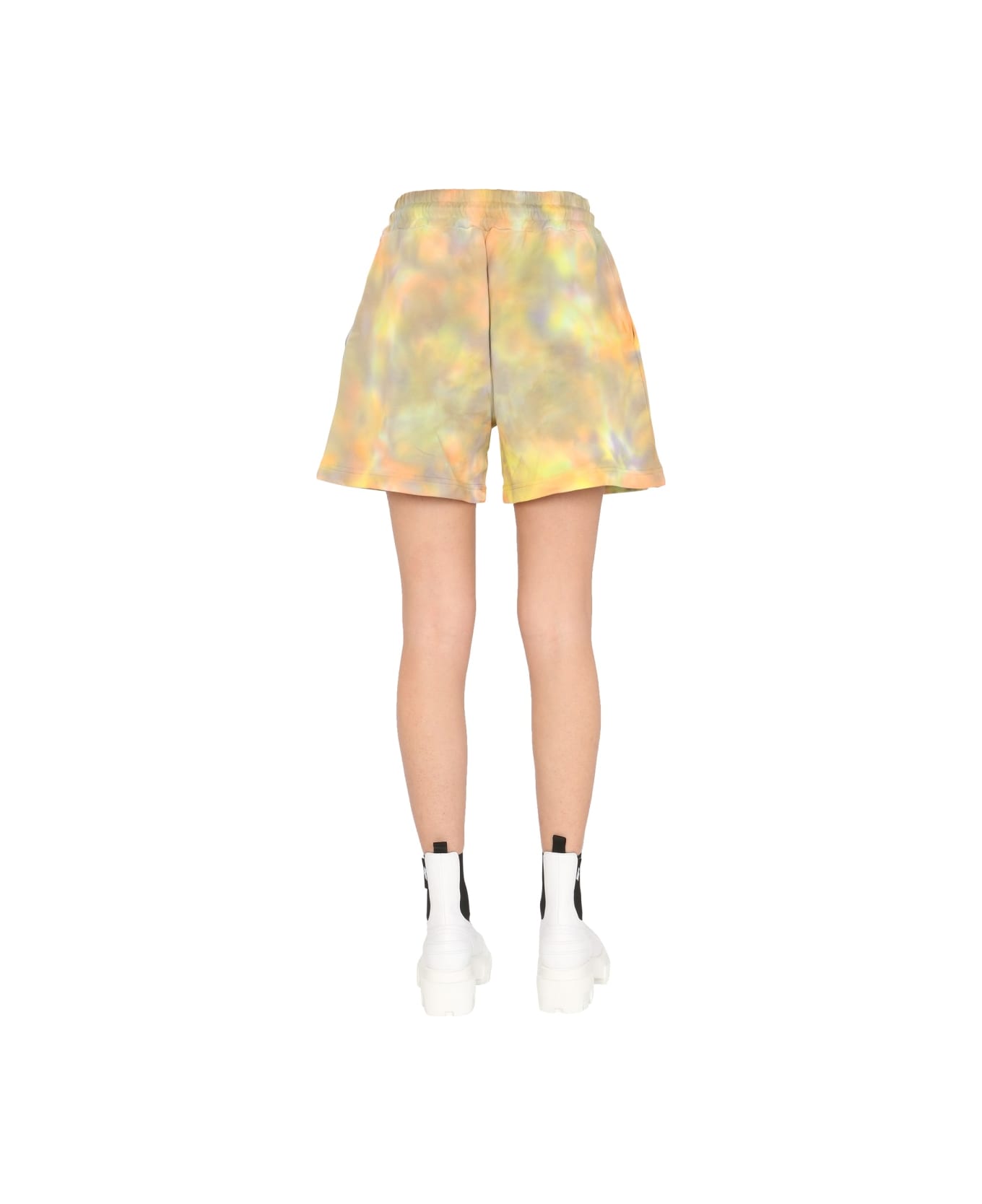 MSGM Cotton Shorts - MULTICOLOUR