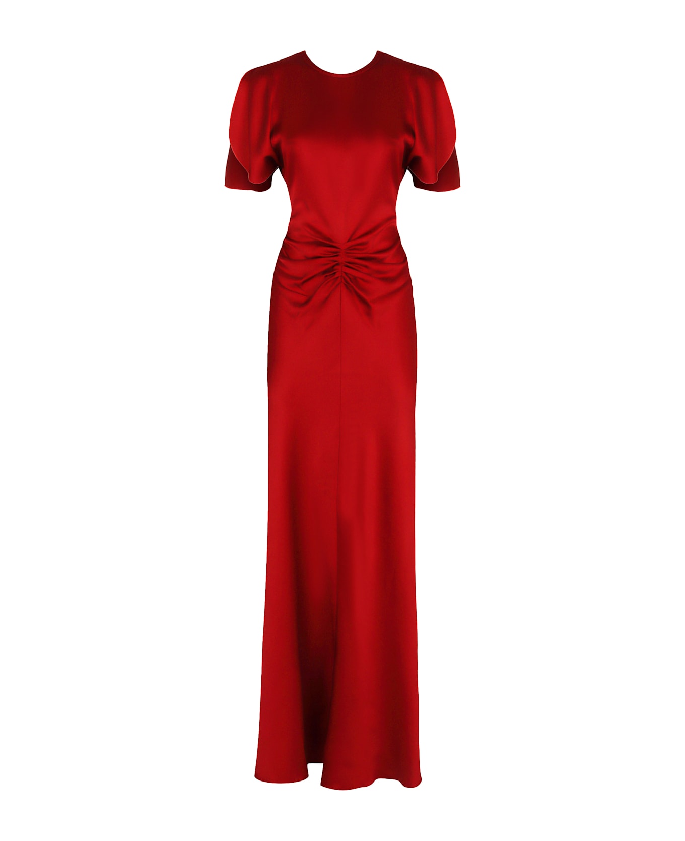 Victoria Beckham Viscose Blend Dress - red