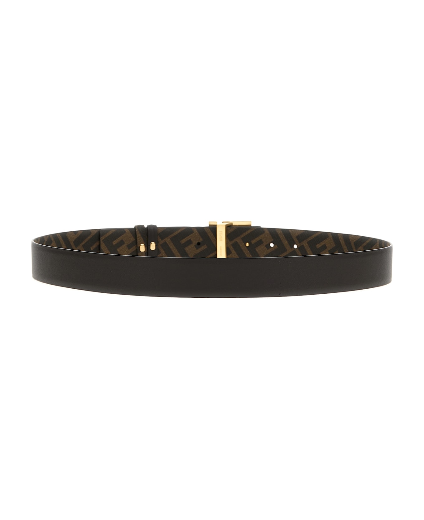 Fendi 
squared Ff
 Reversible Belt - Brown
