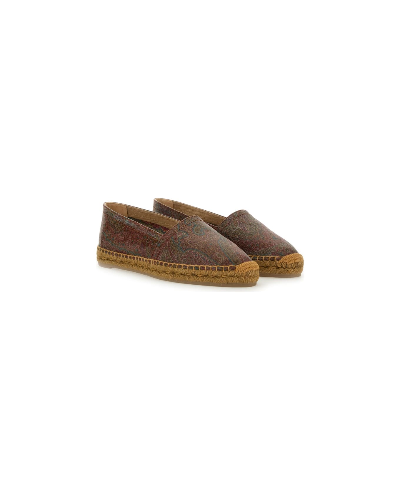 Etro Espadrille Paisley - BROWN